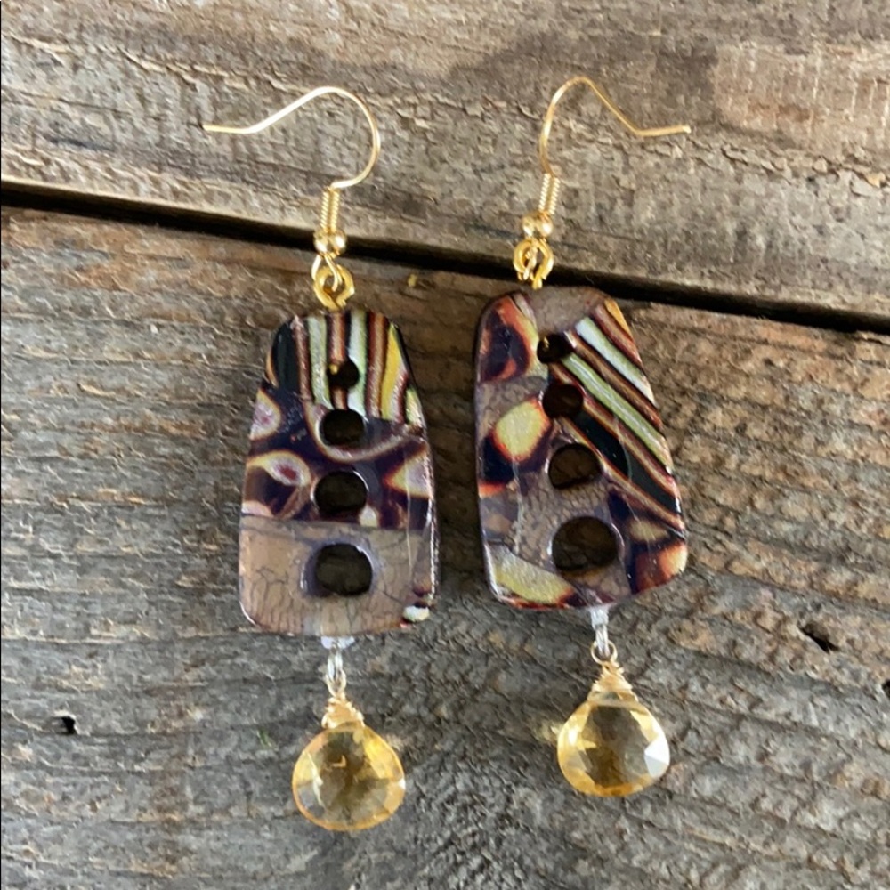 Artisan Gemstone Earrings